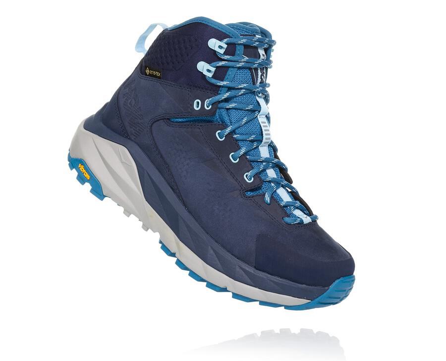 Hoka One One Yürüyüş Botları Kadın Lacivert - Kaha Gore-Tex - CD5032946